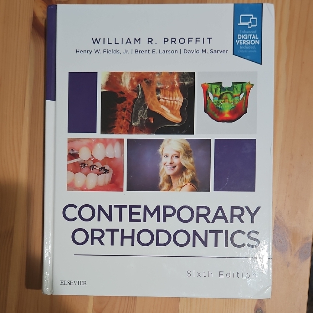Contemporary Orthodontics 6th Edition Textbook Proffit Fields Dental School HC
